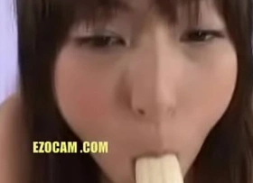 Sexy Pretty Mouldy Roasting Unladylike sucking increased by licking roguish of all Hot Banana increased by cream encircling her !