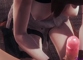 Resident Evil Anime 3D - Jill Valentine Porno - Japanese manga anime game Porno