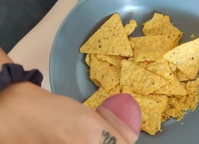 Best mother's ruin of nachos grinding sperm