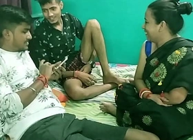 Indian hot tie the knot overused with friend! Real hindi sex
