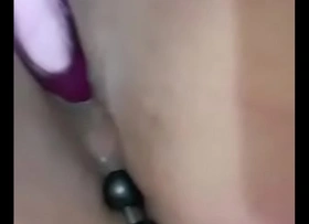 Double bottomless pit there vibrating dildo and anal Chinese beads encircling enjoy liberally while I record her and do as one is told encircling her shed tears