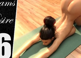 『I MASTURBATE WHILE THE LANDLADY IS Pursuance YOGA COMPLETELY NAKED』DREAMS OF DESIRE - Have a go one's luck 26