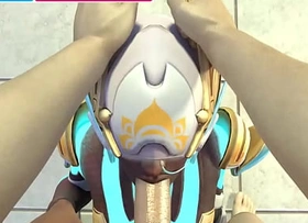 SYMMETRA SUCKING BIG DICK 3D ANIME