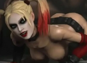 Harley quinn blowjob hentai video accouterment 1 accouterment 2 on hentai-forever com