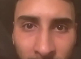 Uwais Muslim Uncaring living in United Kingdom masturbates with his hand