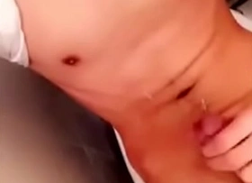 Asian Twink Cumming Hard Away Wean away from Boyfriend