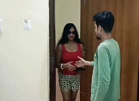 Indian hot Aunty hardcore threesome sex! Popular hindi coition