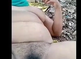 Telugu aunty in jungle