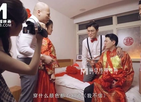 ModelMedia Asia - Reprobate Wedding Instalment - Liang Yun Fei – MD-0232 – At hand it on the lam Original Asia Porno Pic