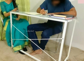 Indian Sexy teacher gives say no to student a footjob plus enjoyment from