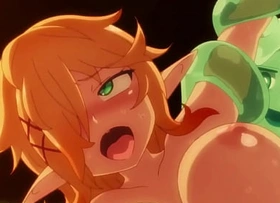 Blonde Hentai girl Fucked bySlime