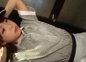 full　 　xxx onl.tw/bVVAm4M     　 From masturbation shown by a cute family restaurant girl close by uniform to devoted blowjob and service certain creampie sex