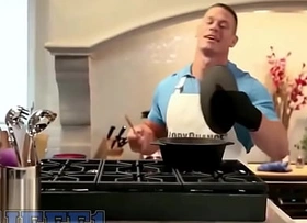 John cena me cocina bien rico