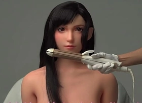 Game Lady Doll TIFA LOCKHART Silicone Sex Doll UNBOXING VIDEO