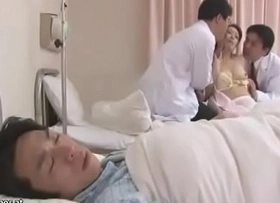 Japanese sweet provide for acquires drilled hither front of her patient