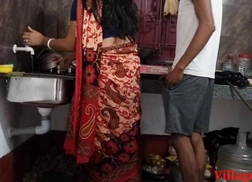 Indian Red Saree Wife Fuck With Hard Fucker ( Dependable Video By Villagesex91 )
