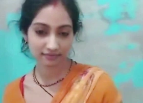 Newly spliced was fucked at the end of one's tether skimp in doggi position, Indian hot girl Lalita was fucked at the end of one's tether stepbrother, Indian sex