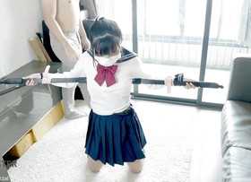 Japanese Pupil Girl Study of Archery Class
