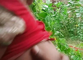 Indian beauty Desi bhabhi forest outdoor hard-core Sex video