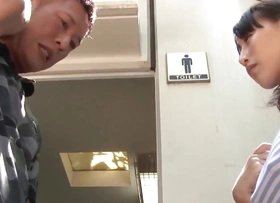 Japanese Asian wife with huge natural pair and heavy butts cheating with strangers in the hotel