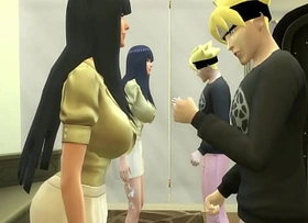 Naruto Anime Episodio 97 Hinata va habla con boruto y terminan follando le encanta le guevo de su hijastro ya que se la folla mejor que su abb