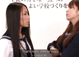 (Eng Subs) DVDES-534: Lesbian Battle - School Edition