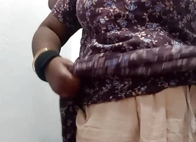 Desi Tamil bhabhi teaching how to fuck pussy for husband brother sexy Tamil clear audio