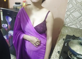 Desi Indian step mom surprise her step son Vivek on his birthday dirty talk in hindi voice