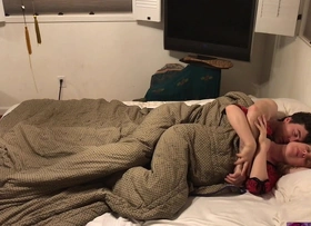 Stepmom shares bed with stepson - Erin Electra