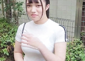 That babe has a childlike face with the addition of big tits, with the addition of is the strongest amateur with a secret weapon: squirting Yuki (20). part 1