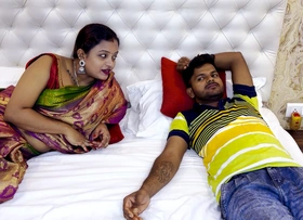 Bhabhi is teaching sex to her stepbrother