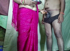 Indian housewife cupal fucking ass fucking sex, and pussy fucking in saree dress