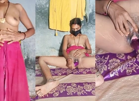 bhabhi apne bur me baigan dal liya