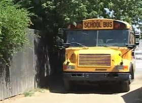 The Bus to school swan around into a situation of Err and Orgasm !!! -