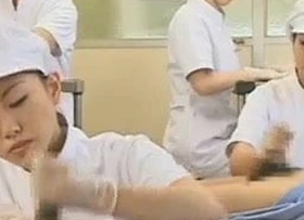 Japanese nurse working soft shlong