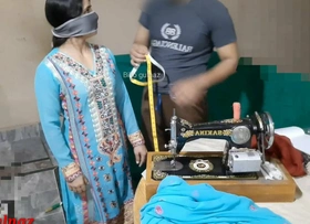 Desi darji (tailor) fucked unending with Billo gulnaz- tailor ne bhabhi ka naap lete lete bhabhi ko greetings chod dala- hindi