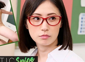 DEVIANTE - Japanese school cram cheats with co-worker