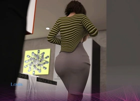 3d game- The OFFICE - Sex Scene #9 Nobody can Resist Hot Enchase