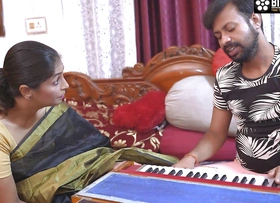 Contaminated Student Antim Flirts with his Music Teacher For Hard-core Leman ( Hindi Audio )