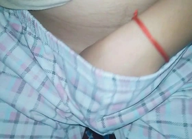 Beautiful Indian girl fingering