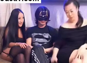 Uncalculated chinese alms-man bonking 2 japanese pornkorean beauties campagna