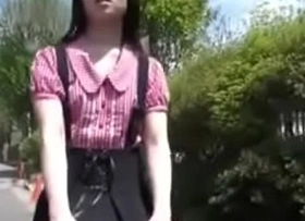 Delicious Japanese youthful girl lodged nearby anthropoid shaven vagina