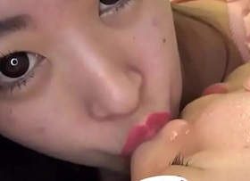 Japanese Oriental Tongue Spit Feature Nose Eating Sucking Kissing Tugjob Fetish - On touching at fetish-master.net
