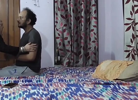 Beshamal Malkin real sex with refrigerator technician!! Clear hindi audio
