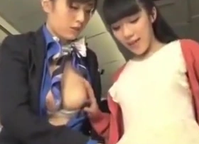 Japanese au pair girl lesbian service