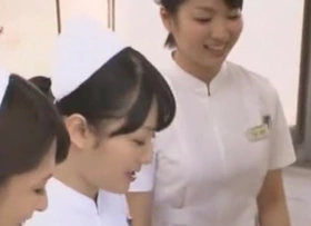 Astounding Japanese cookie Kana Oohori, Shizuka Kanno, Yuki Natsume in all directions Crazy Nurse/Naasu, Group Lovemaking JAV clip